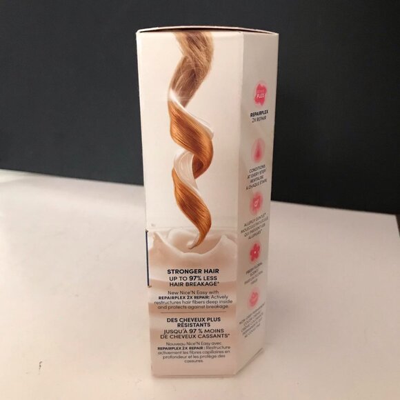 Clairol Nice & Easy Permanent Hair Color 8R Medium Reddish Blonde NEW Box - Picture 5 of 5